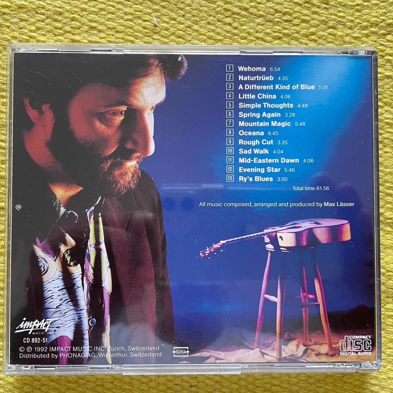 CD: MAX LÄSSER-A DIFFERENT KINF OF BLUE – Usato da Rorschacherberg venduto da CD-Roli 1