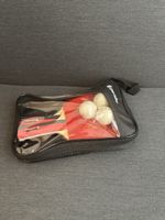 Tischtennis Set mit Tasche 2 Schläger 3 Bälle neuwertig