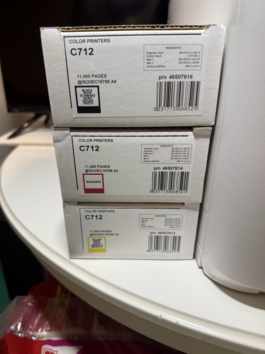 Oki Stampanti: OKI C712 Farbdrucker inkl. Original Toner C712  – Usato da Spreitenbach venduto da dan_xz6t 3