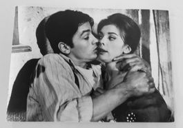 Foto 1961 Alain Delon & Barbara Lass in quelle joie de vivre