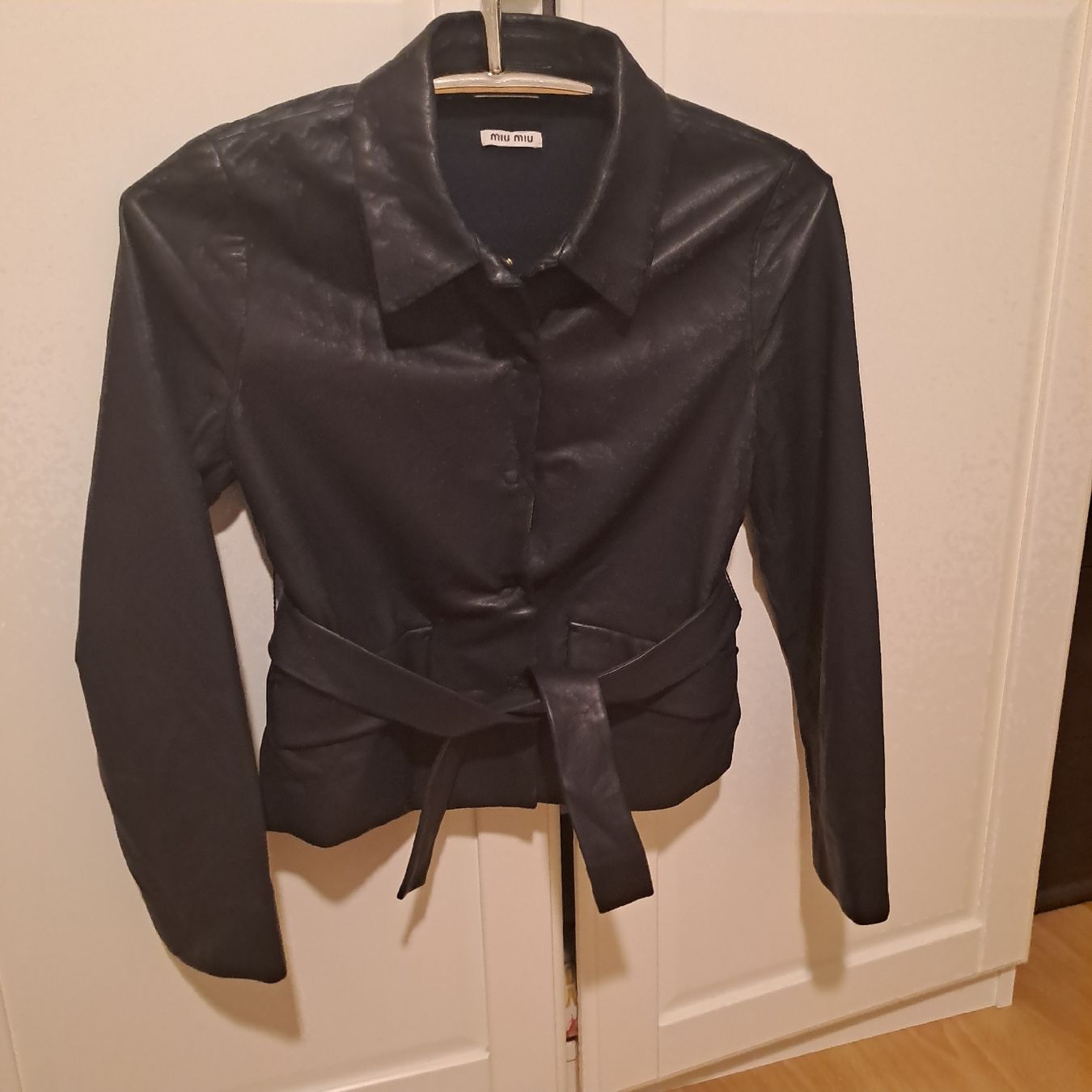 Miu Miu Giacche: Miu Miu leather jacket – Usato da Oberengstringen venduto da ger_v5h5 1