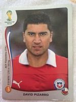 Figurina Panini David Pizarro - Cile - Brasile 2014