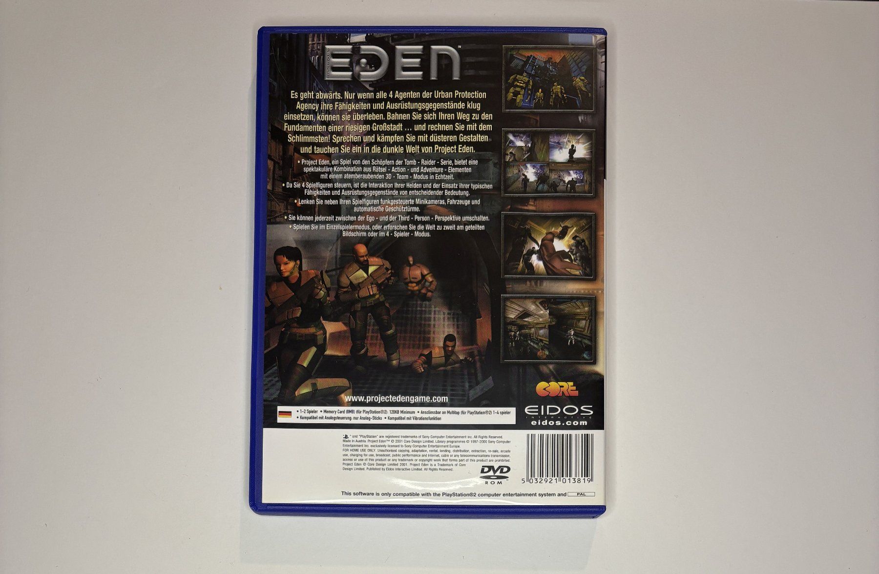 Giochi: PS2 - Project Eden – Usato da Allschwil venduto da Bullach 2