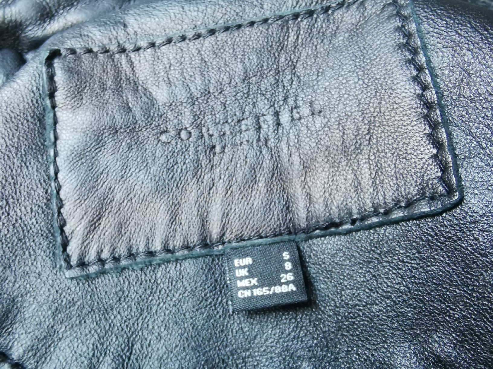 Giacche: Superschöne Lederjacke S Cortefiel Bikerjacke – Nuovo (secondo la descrizione) da Berneck venduto da inamoktal 3