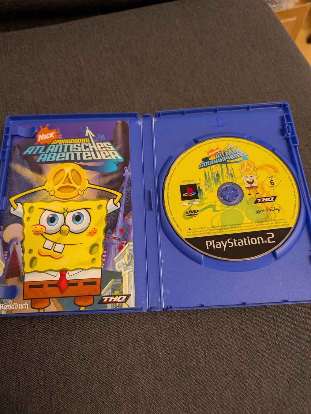 Giochi: Spongebob Atlantisches Abenteuer Sony playstation 2 – Usato da Giubiasco venduto da Ticinerd 2