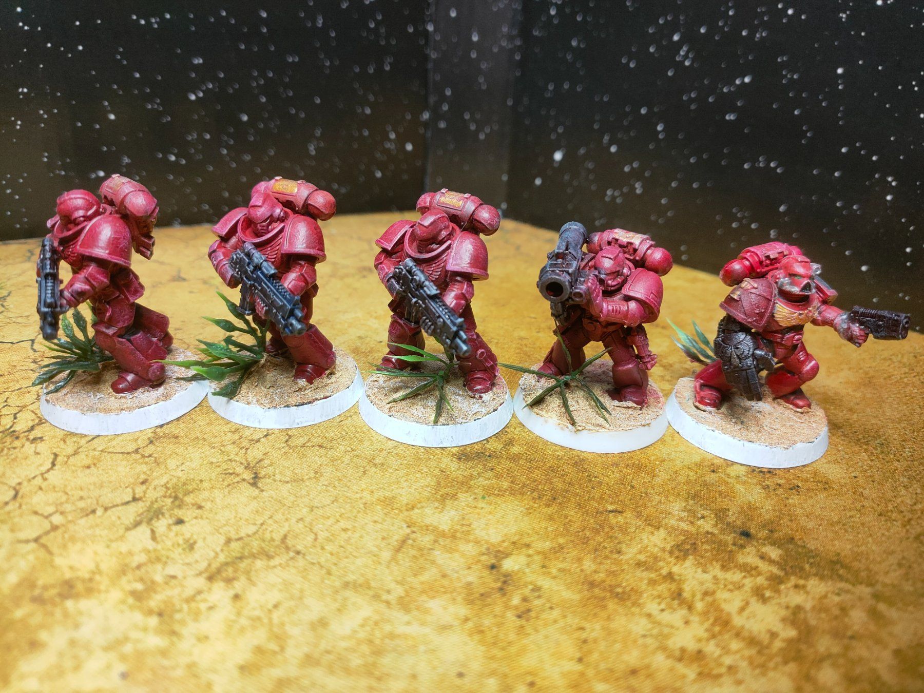 Modellbausätze & Standmodelle: Space Marines, 5 x Intercessors, Warhammer 40k – Gebraucht aus Baden von Araneus