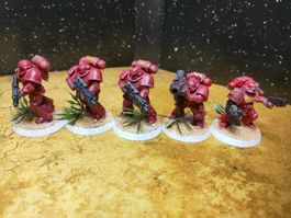 Space Marines, 5 x Intercessors, Warhammer 40k