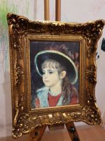 Renoir Reproduktion "Mädchen mit blauem Hut"