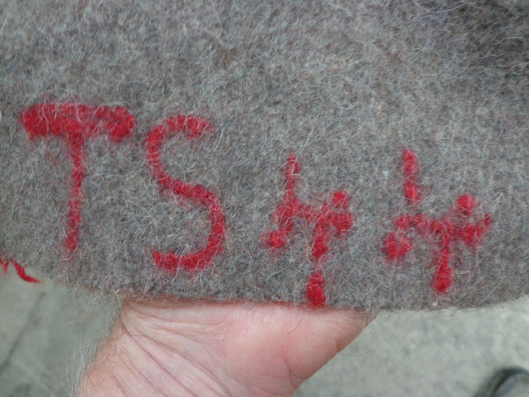 Schweizer Armee Coperte: Original Armee Wolldecke TS 44 – Usato da Zofingen venduto da goezi 3