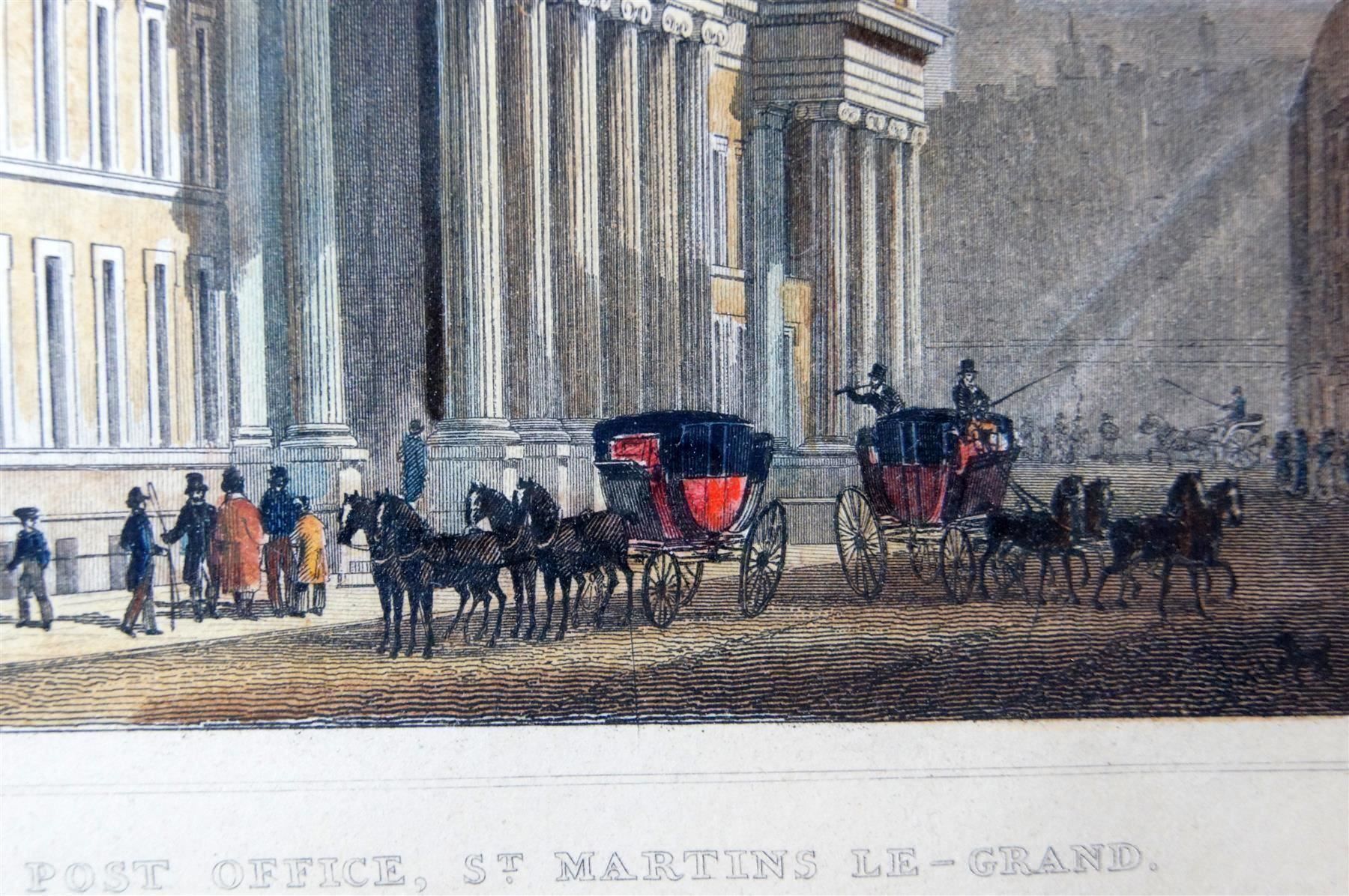 Incisioni: The New Post Office, St. Martin Le-Grand – Usato da Geroldswil venduto da ARTEFACTO 3