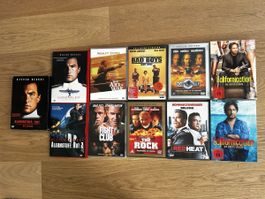 10x DVd FSK 18 Fight Club Alarmstufe Rot Bad Boys The Rock