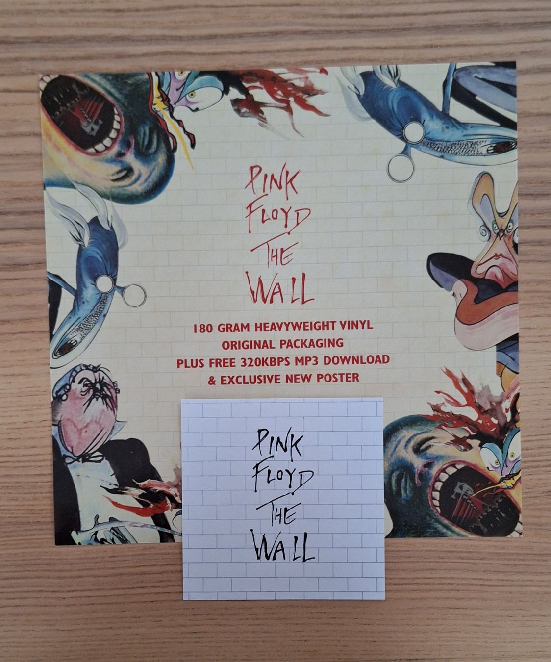 Dischi in vinile: Pink Floyd: LP The Wall Jg.2012 – Usato da Mühlethurnen venduto da Landhockeyelvis 2