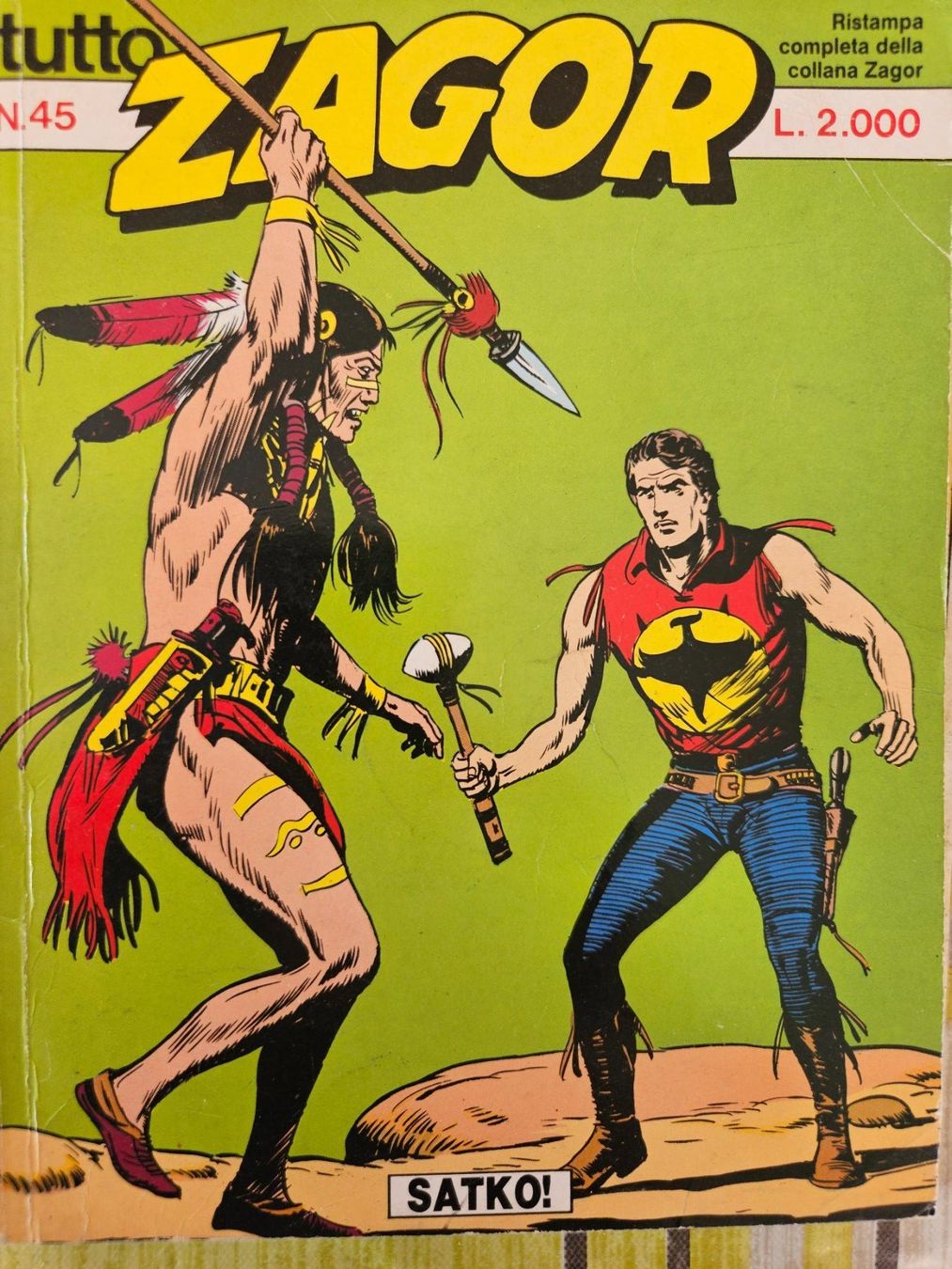 BD: Tutto Zagor, Satko! – D'occasion à Zürich par lorenzo167