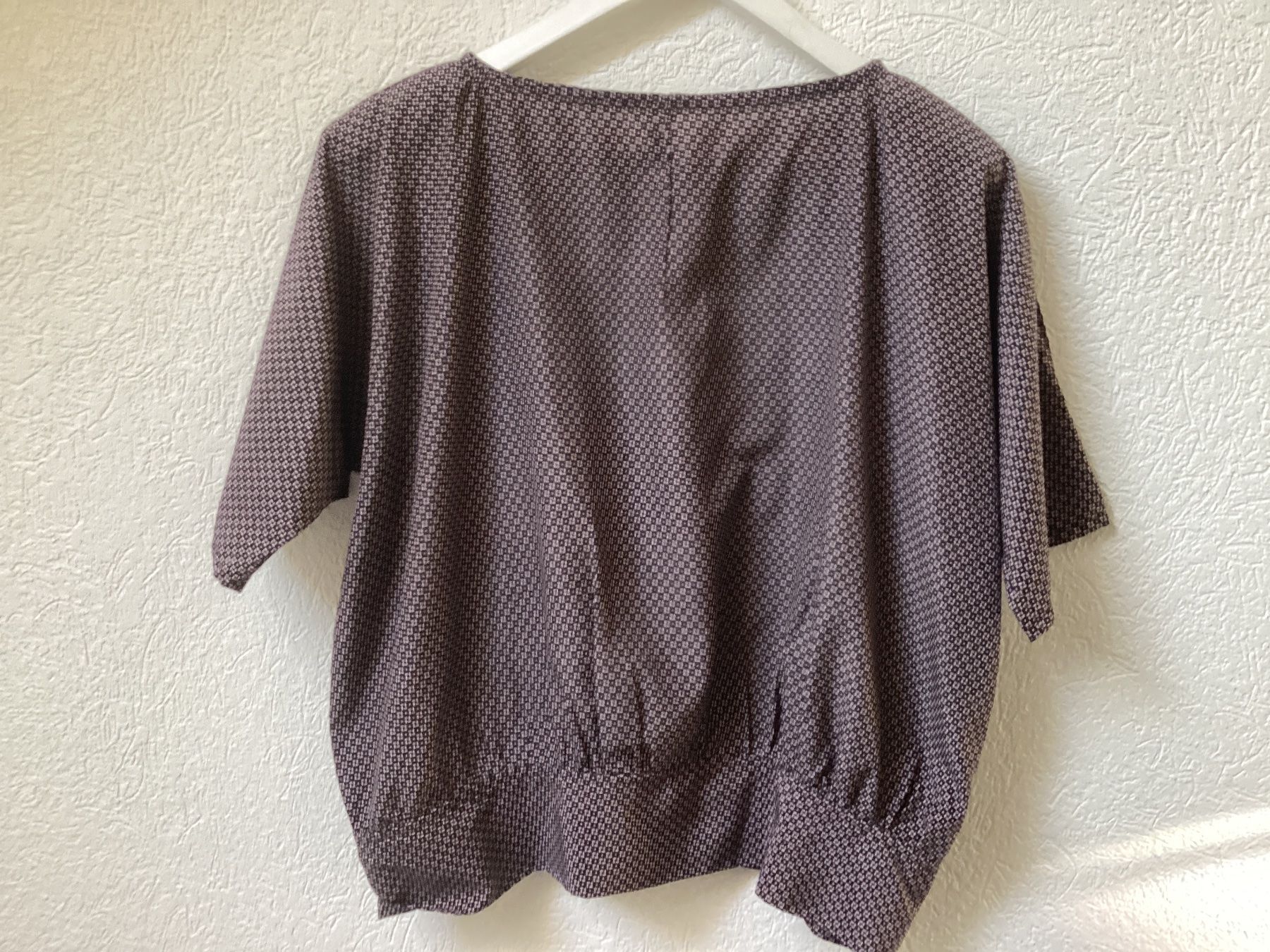 Camicette: Edle, leichte, breite Sommer Bluse mit Muster, ca. Gr. M – Usato da Homberg b. Thun venduto da Homata 2