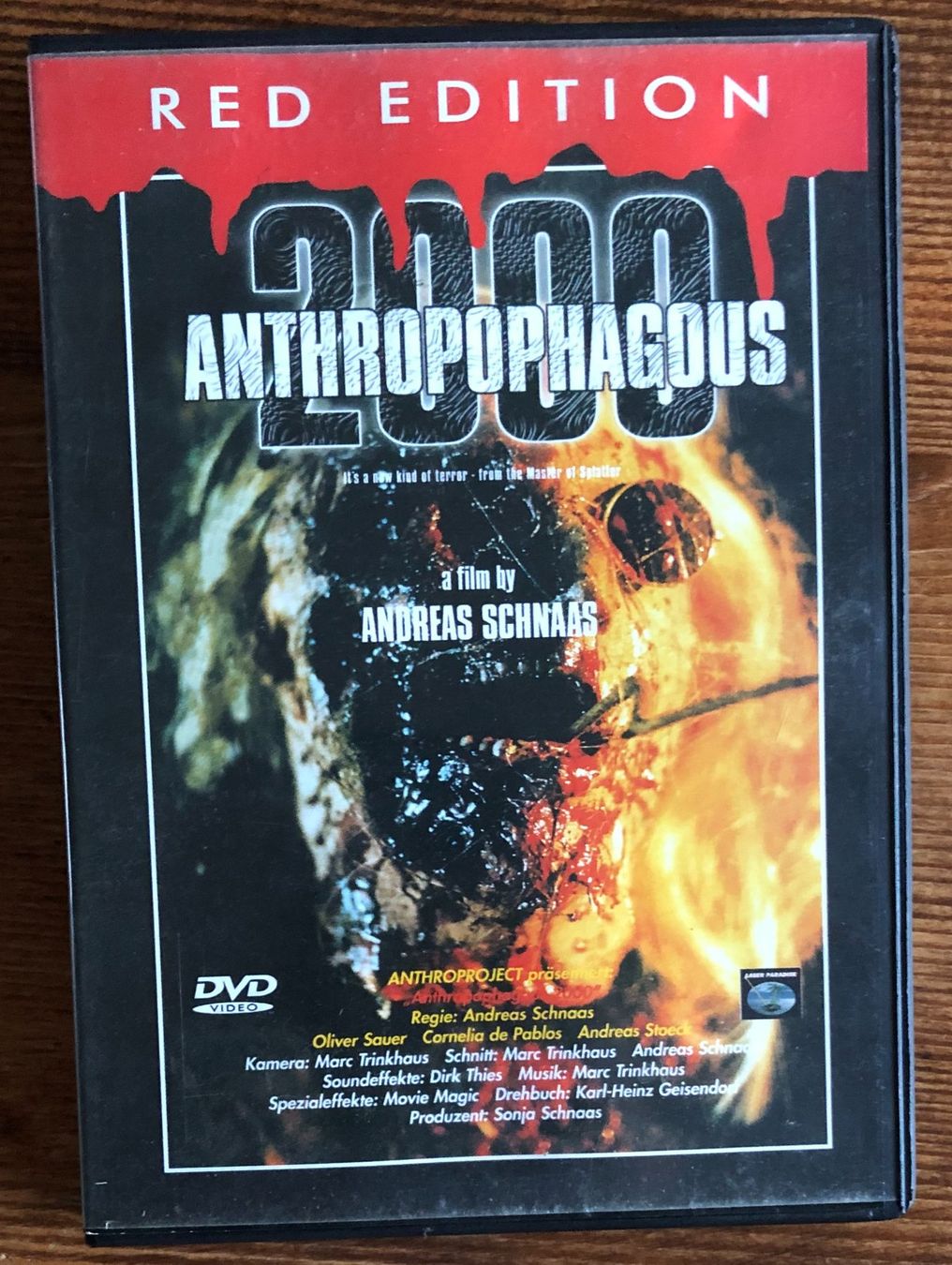Alle DVDs: Anthropophagous 2000 - Andreas Schnaas DVD, Trash, Horror – Gebraucht aus Luzern von Schlafenicht00