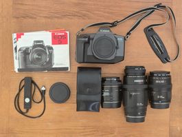 Filmgetestet Canon EOS600 mit 3 Objektiven (Lesen)