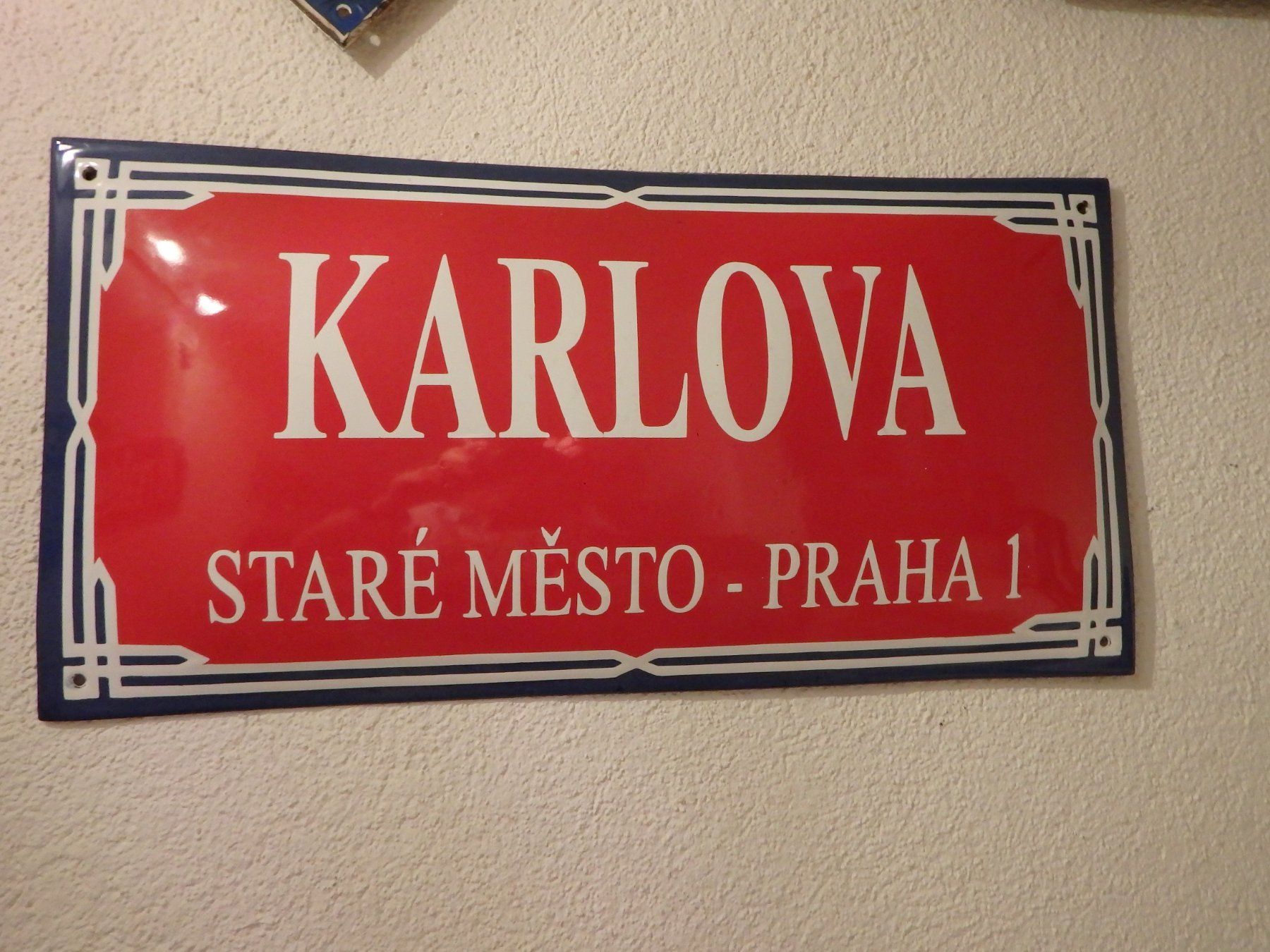 Insegne: Strassenschild von Prag – Usato da Obergerlafingen venduto da Nurschi2011