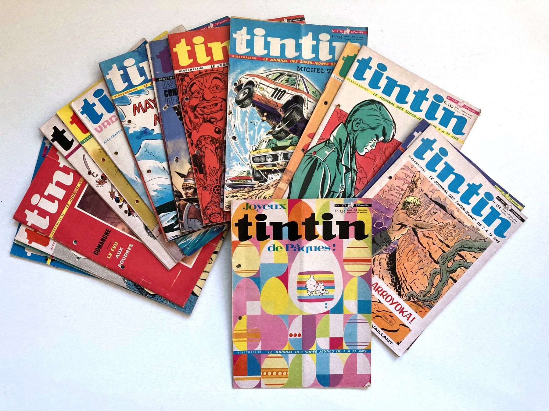 Riviste & Magazine: JOURNAL TINTIN - Nos 1171 à 1190 – Usato da Vandoeuvres venduto da ngc_9qj2