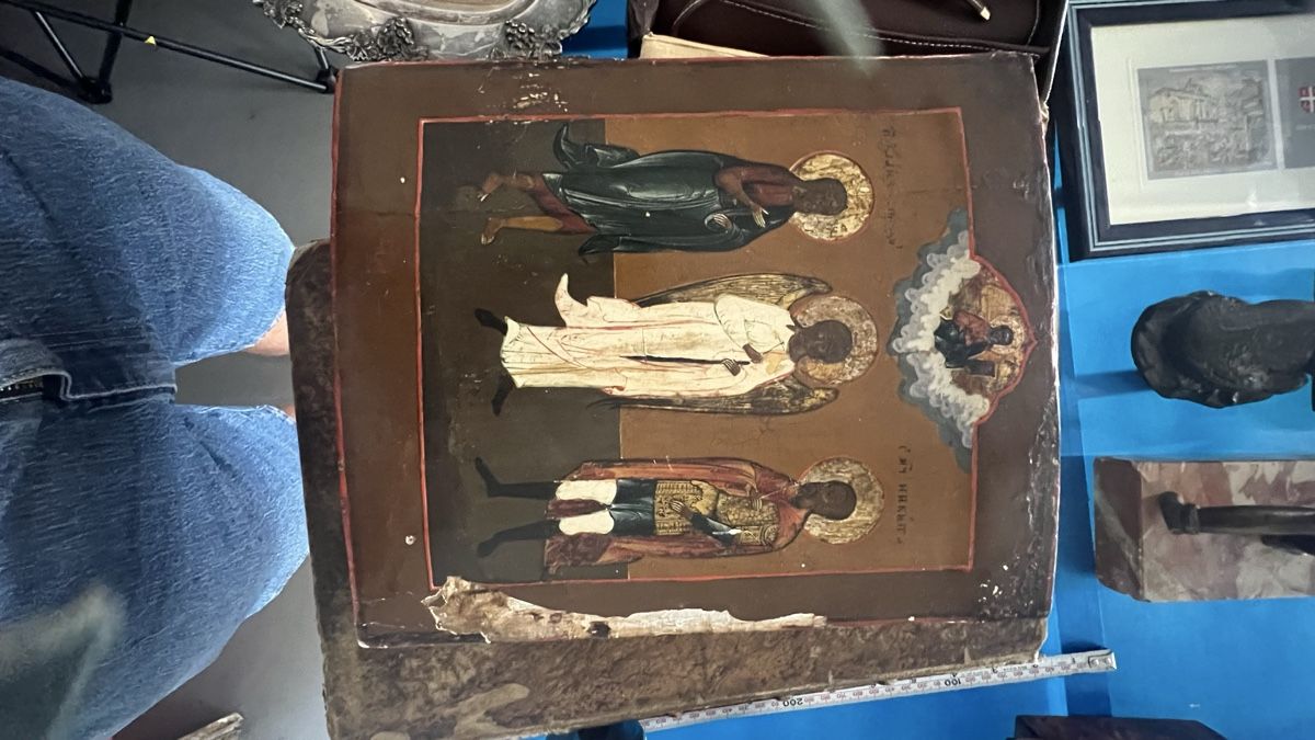 Tableaux: Ikone um 1850 ca  – D'occasion à Rothrist par Tessin1973