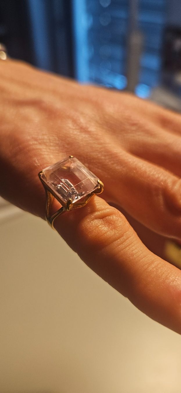 Ringe: Ring Gelbgold 750er mit Stein – Gebraucht aus Belp von Ginus85 7