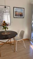 IKEA SKÅLSTA Stuhl beige / hellgraubeige