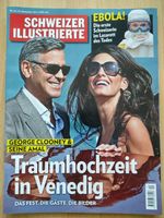 Schweizer Illustrierte - G. Clooney & Amal, Hochzeit / 2014