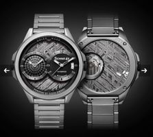 Technik4x TwinTimer Meteorite Uhr - ganz neu ungebraucht