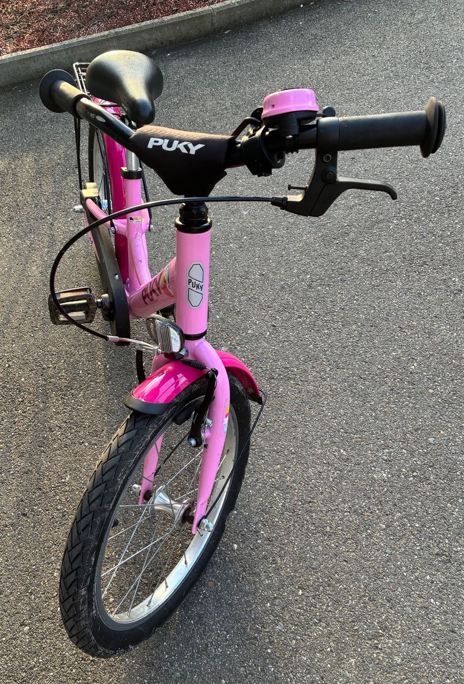 Velos: Puky Kinderfahrrad, 16 Zoll, rosa, Top Zustand für den Fr... – Gebraucht aus Jonschwil von Saphir0 2