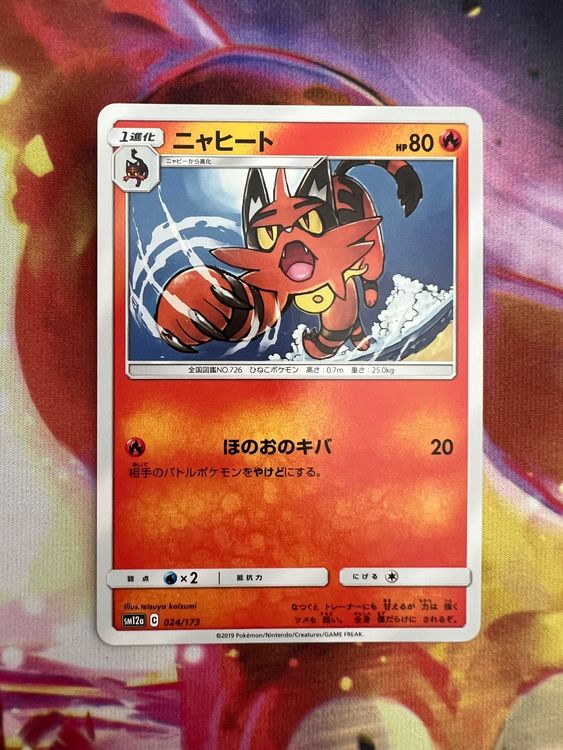 Pokemon Tag Team GX All Stars Torracat (JP) Common • 024/173 (Gebraucht ...