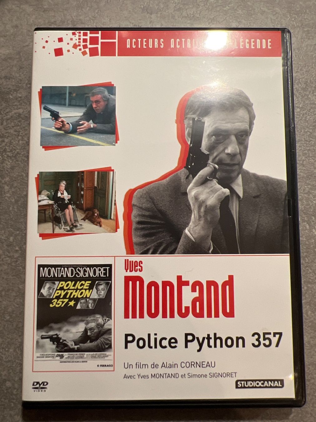 Tous les DVDs: DVD « Police Python 357 » Yves Montand, Simone Signoret – D'occasion à Bouveret par Feelgoodtrading