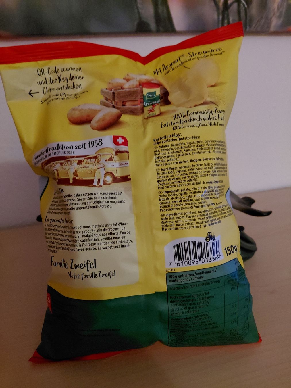 Zweifel Aliments & Spécialités: Zweifel Aromatcips – Neuf avec emballage d'origine à Amriswil par Trixi022 1