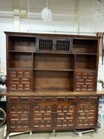 Spanische Schrank Buffetschrank massiv Holz Vintage