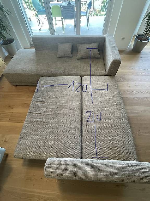 Divani: Couch mit Aufbewahrung und Bettfunktion  – Usato da Zürich venduto da elk_56y9 3