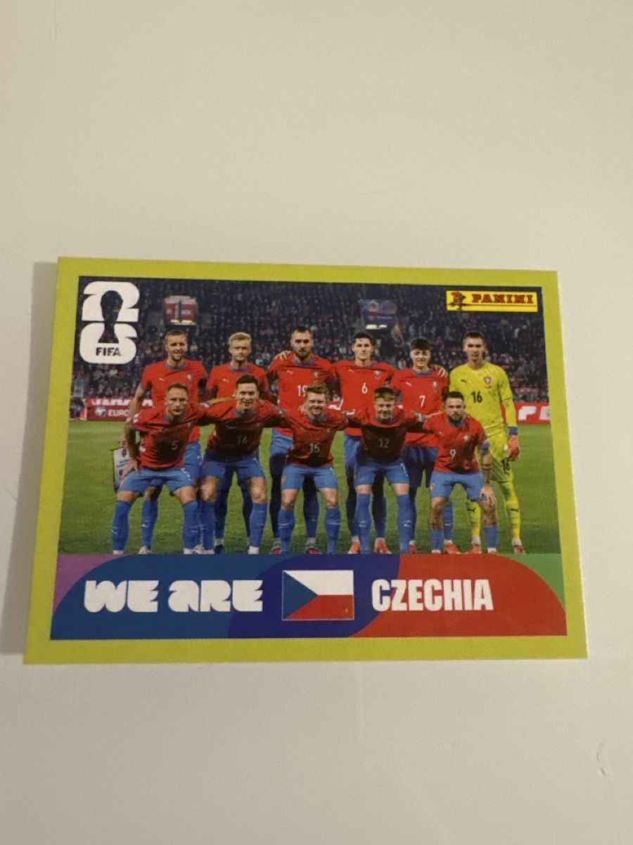 Panini Carte collezionabili: Panini 2026 Czechia CZE13 – Nuovo (secondo la descrizione) da Bern venduto da akl_sy9s
