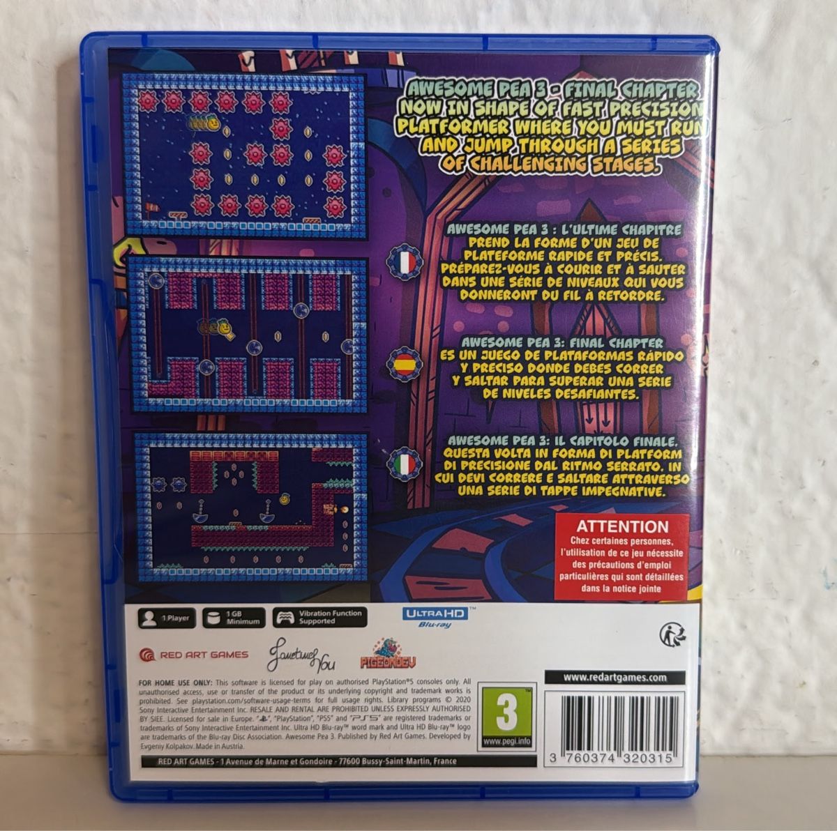 Sony Jeux: Awesome Pea 3 PS5 Game – D'occasion à Ehrendingen par bubulence 1