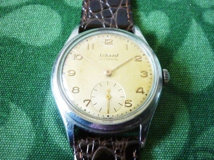 Orologi: Vintage Schaad - Automatic Uhr - Bumper - Hammerautomatic – Usato da Adliswil venduto da di_hans 1