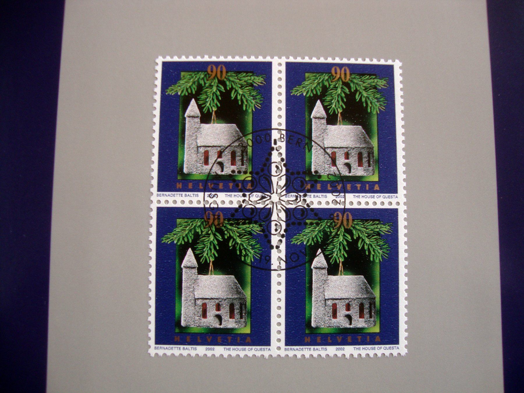 Tous les timbres: FDC Weihnachtskarte 2002 mit Brief – Neuf (Voir description) à Döttingen par Kubuli1 2