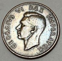 1 Penny - George VI - South Africa - 1942