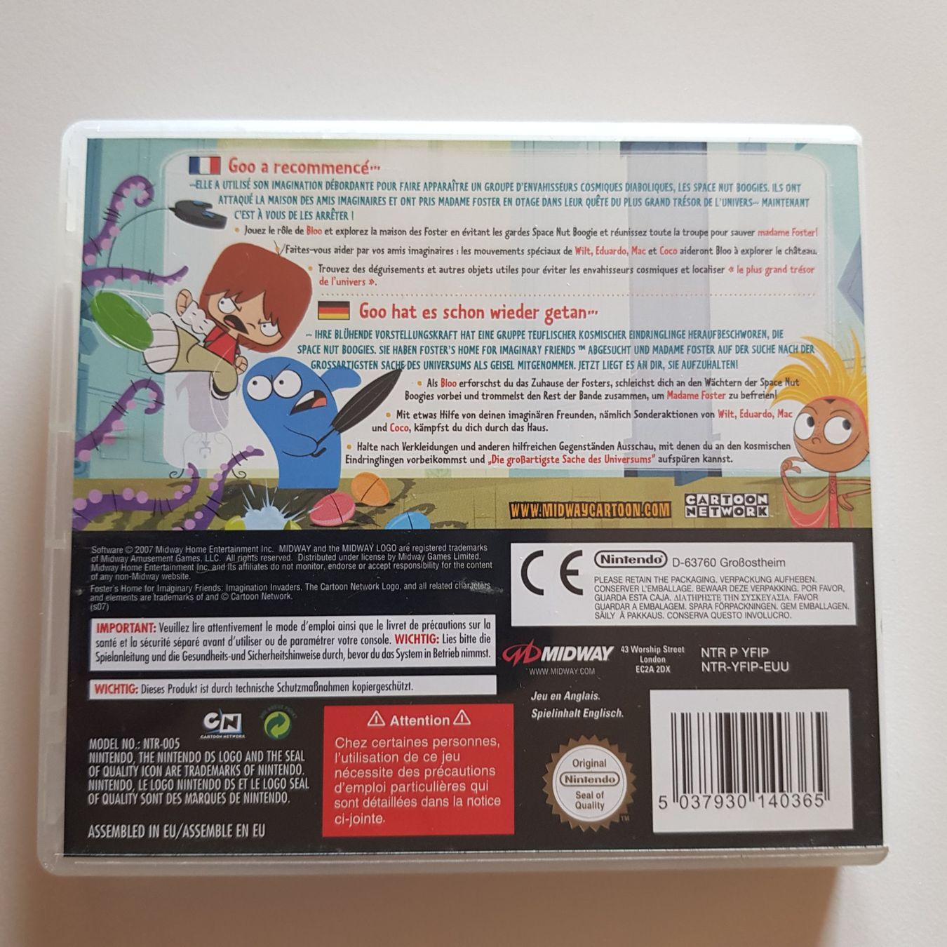 Nintendo Giochi: Foster's Home for Imaginary Friends Ima... – Usato da Münchenstein venduto da 2DGames 1