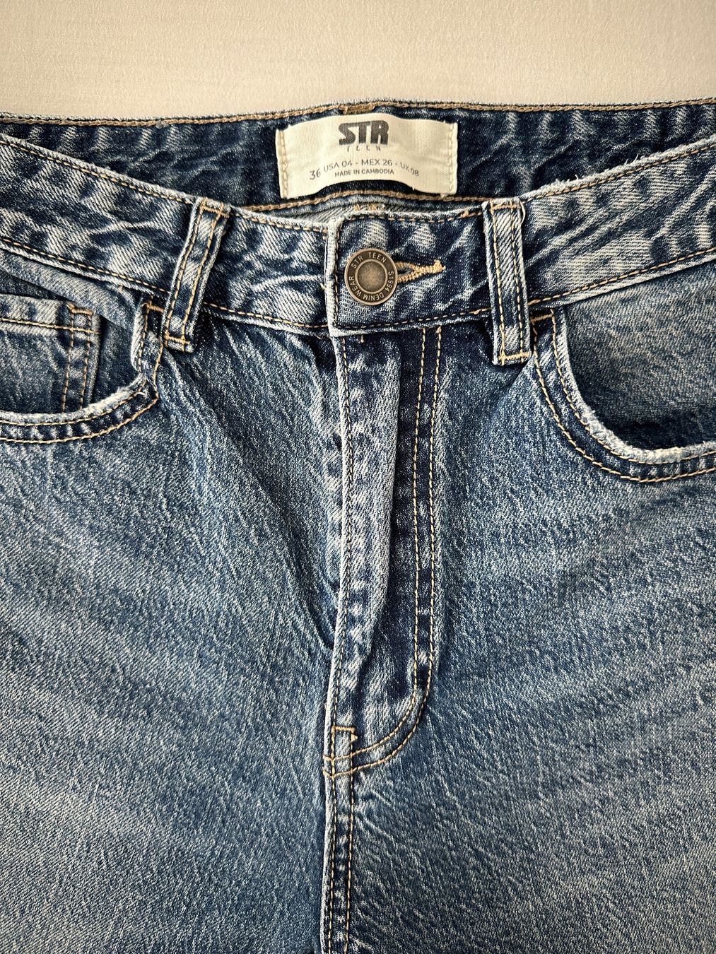 Stradivarius Jeans: Stradivarius Jeans, Gr 36, blau – Gebraucht aus Zug von ave113 3