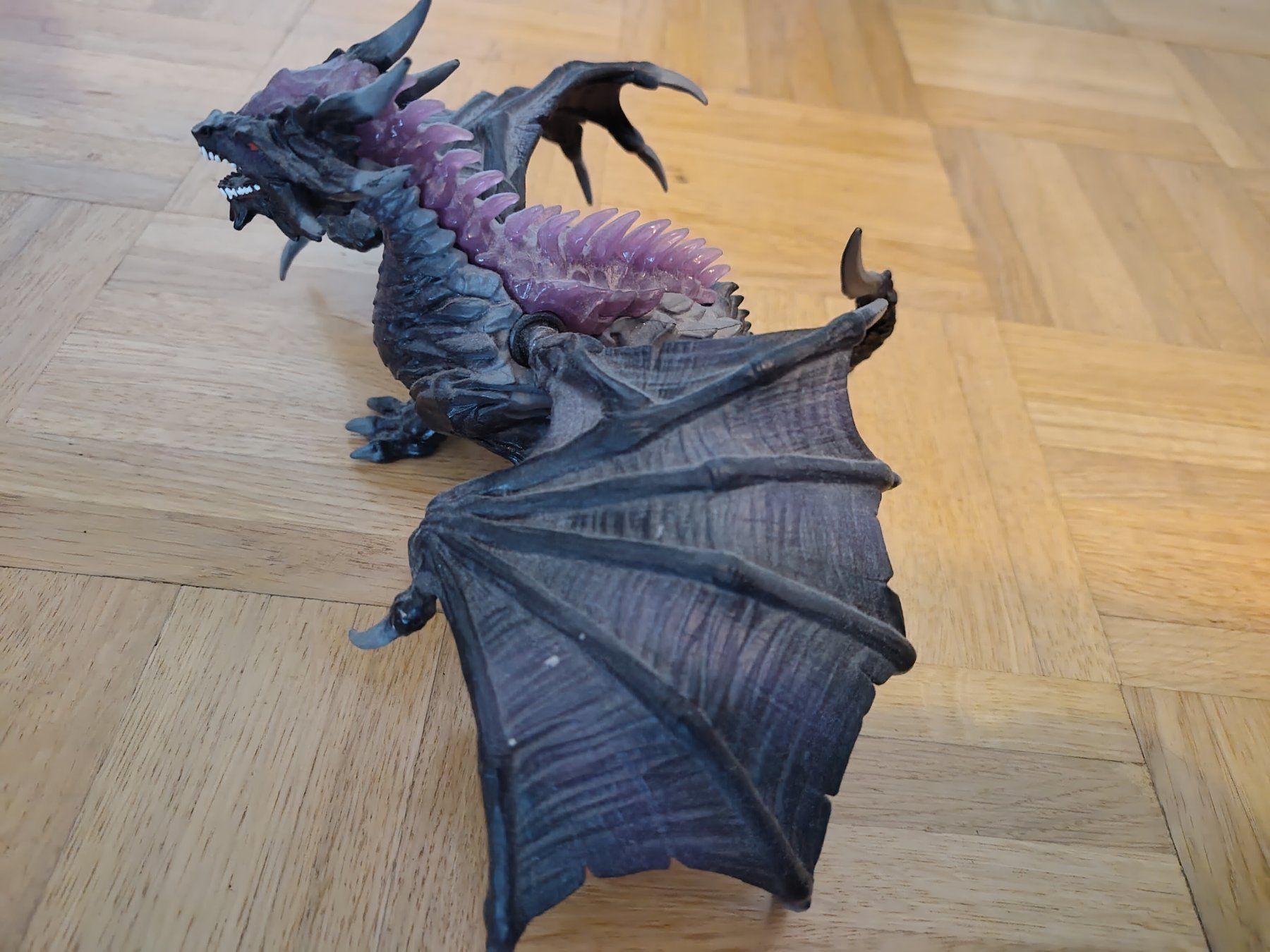 Schleich Statuette: Drachen Spielfigur schwarz violett – Usato da Zürich venduto da lun_ry52 1