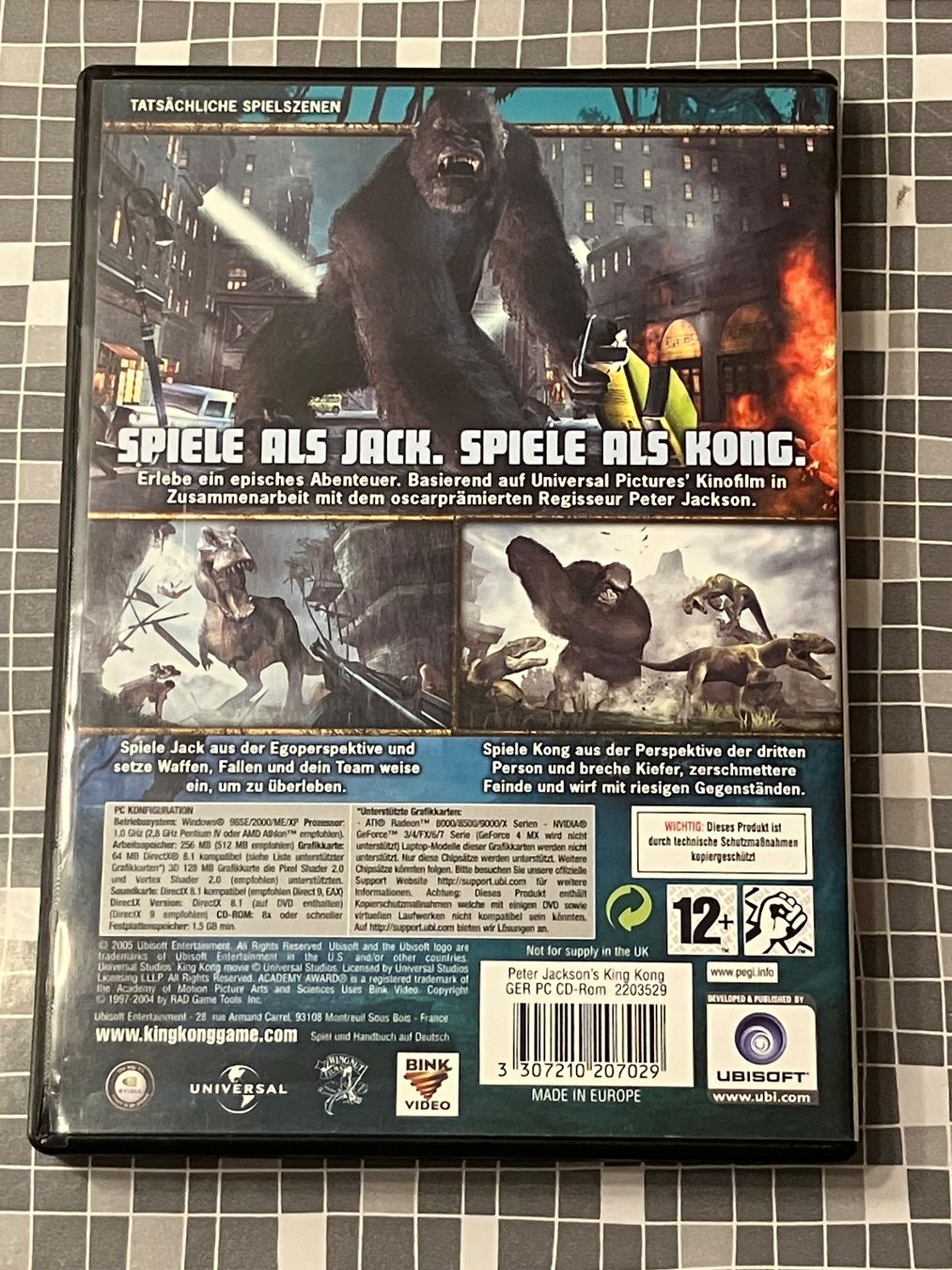 Giochi: Peter Jackson's King Kong - PC (2005, deutsch) – Usato da Winkel venduto da Asdas87 1