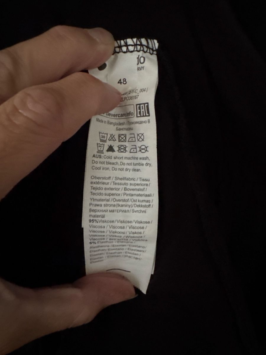 Zalando Kleider: Bodenlanges schwarzes Kleid Gr. 48 – Neu (gemäss Beschreibung) aus Gelfingen von jemehehi 2