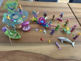 Playmobil Meerjungfrauen Set mit Zubehör gebrauchter Zustand