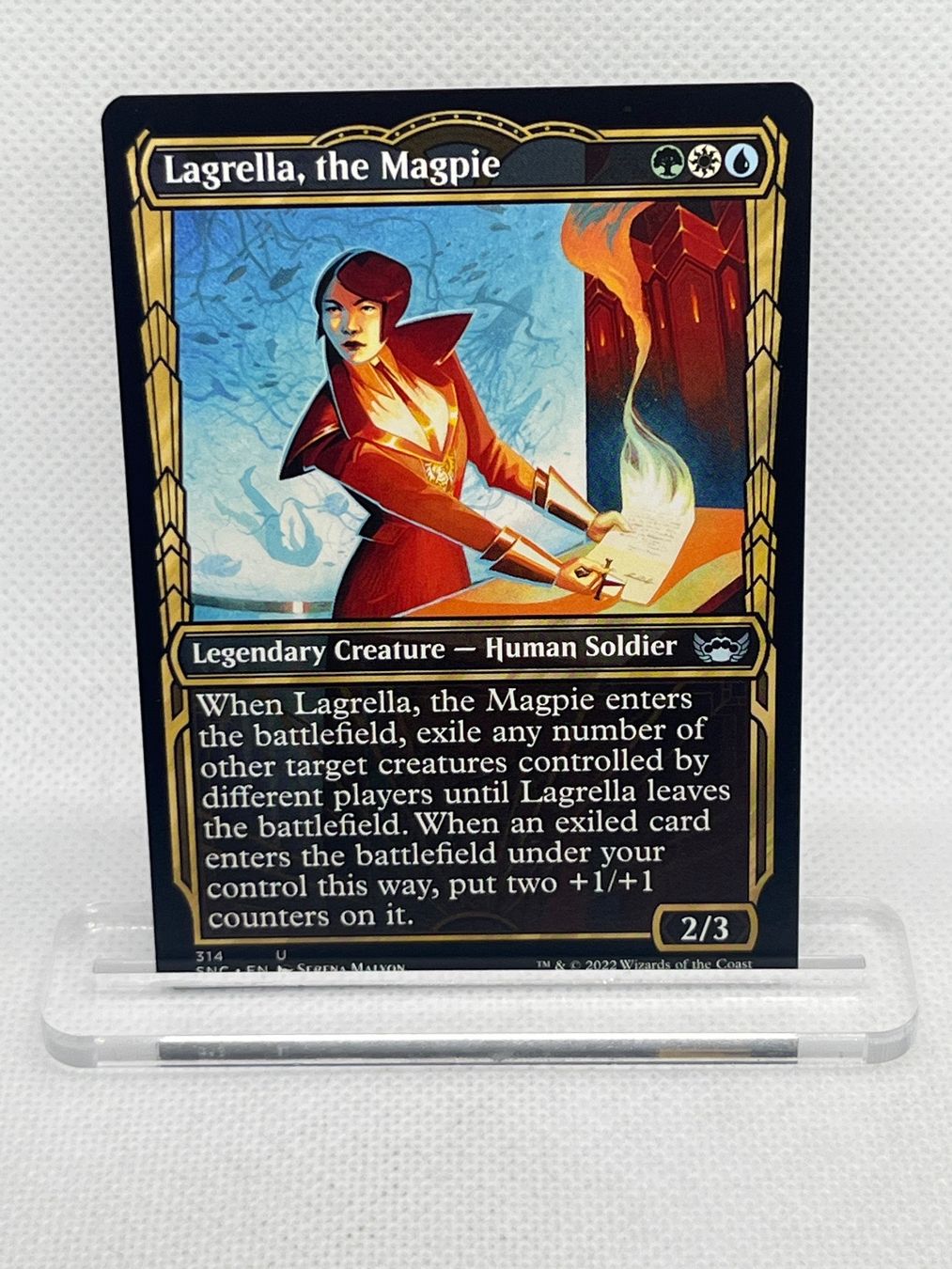 Magic The Gathering Sammelbilder & Trading cards: Lagrella, the Magpie (V.1) – Gebraucht aus Hinterkappelen von Kim1992