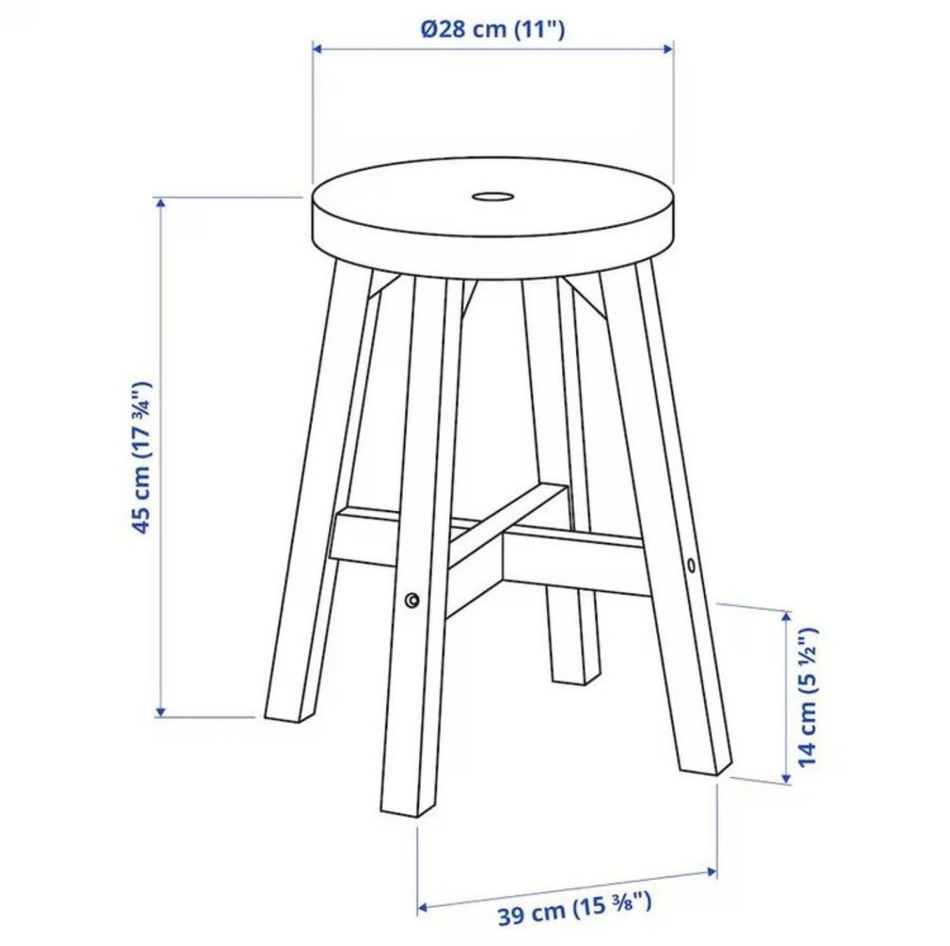 Ikea Hocker: SKOGSTA Hocker x2 – Neu (gemäss Beschreibung) aus Winterthur von Ajcps 2