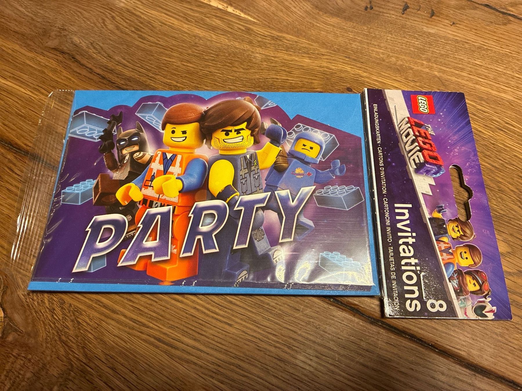 Cartoline: Einladungskarten LEGO MOVIE – Nuovo e nell'imballaggio originale da Guntershausen venduto da Gloominati
