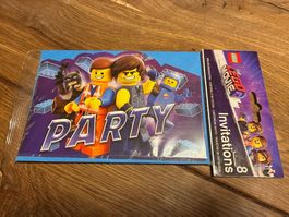 Einladungskarten LEGO MOVIE