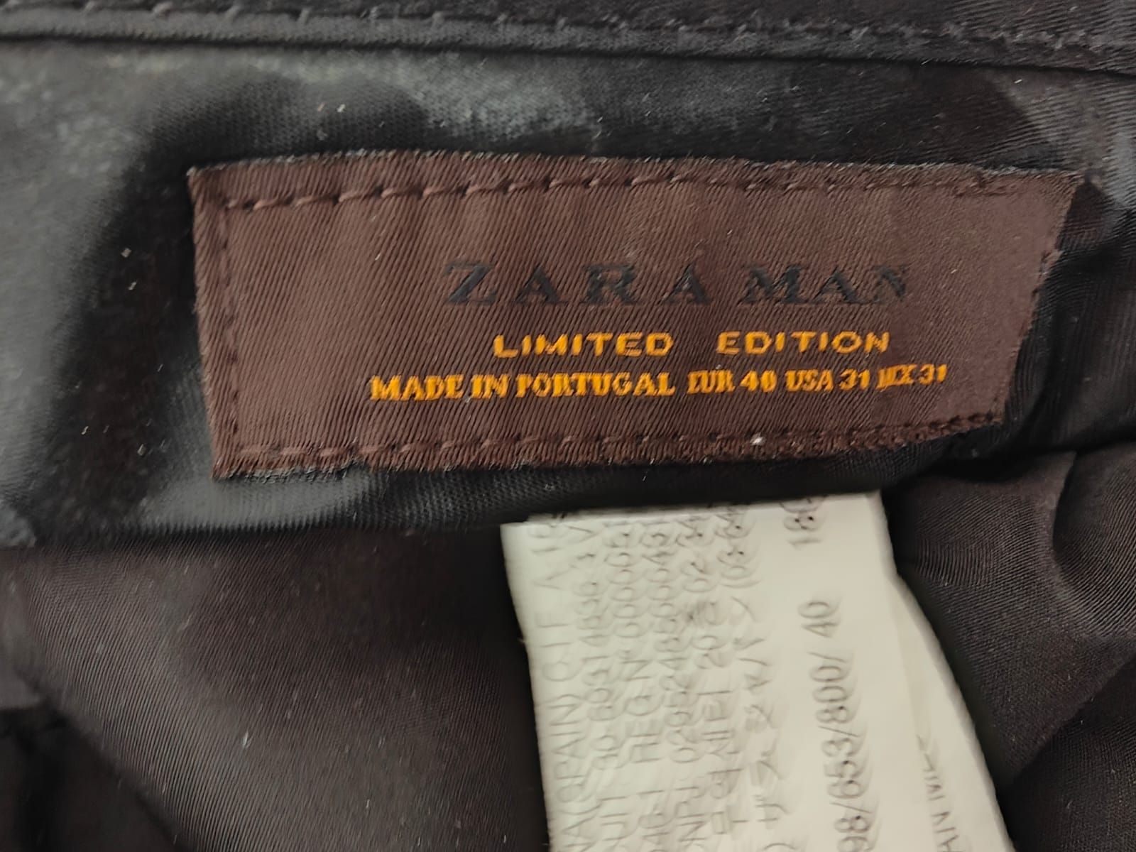 Zara Anzüge: Zara Man Limited Edition Stoffhose Gr. 40 – Gebraucht aus Birmensdorf ZH von mku_9qbw 2