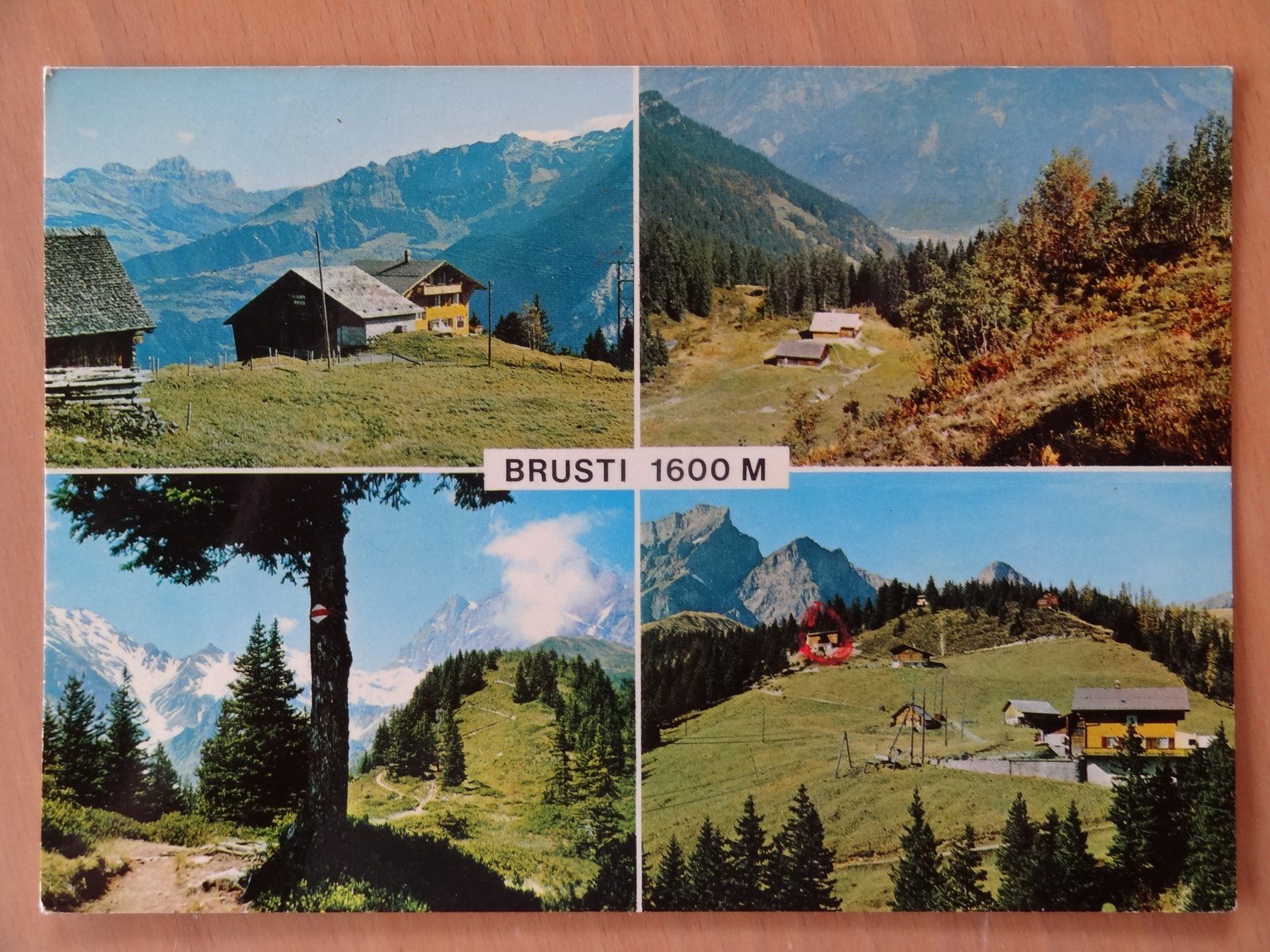Cartoline postali: Brusti ob Attinghausen - UR - 1980 – Usato da St Léonard venduto da Riglin